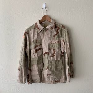 US Army Fatigue Shirt - Desert Camo